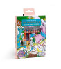 Eeboo Boyama Posteri ve Kuru Boya Seti (16 Renk) // Magical Creatures