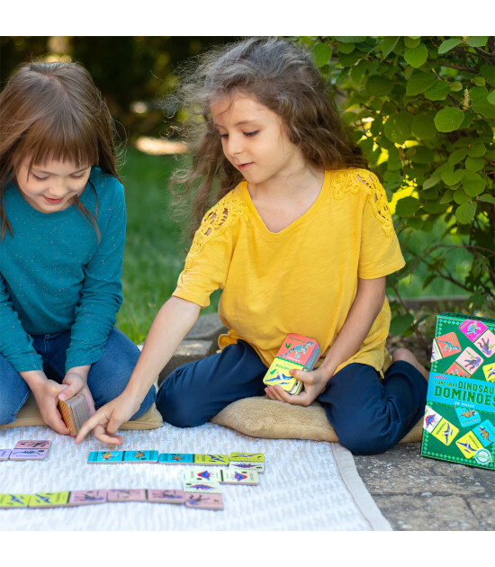 Eeboo Giant Shiny Domino // Dinosaurs