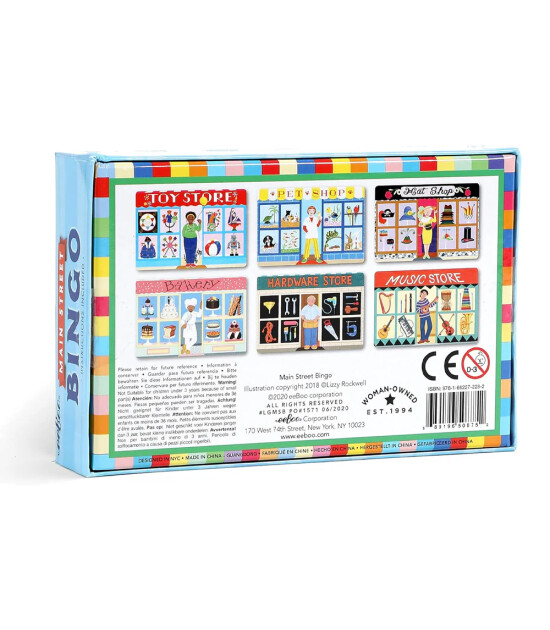 Eeboo Bingo // Main Street