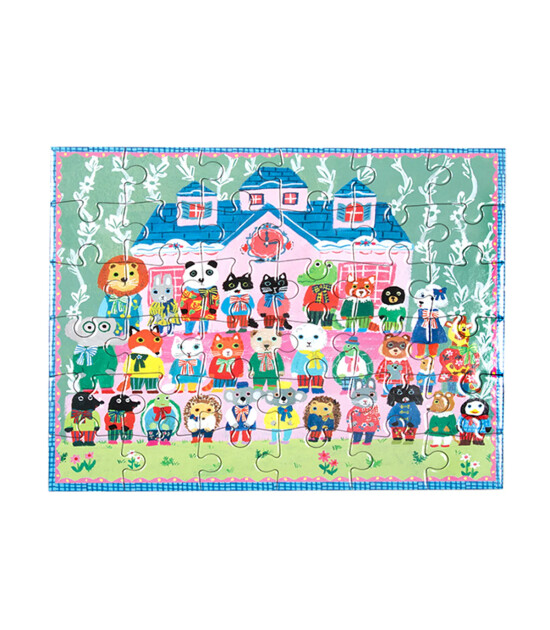 Eeboo Yumi's Mini Yapboz // School Pictures (36 Par&ccedil;a)