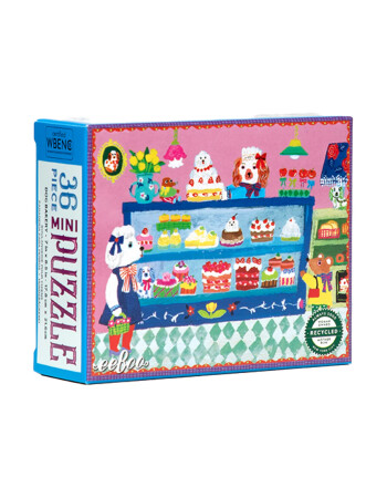 Eeboo Yumi's Mini Yapboz // Dog Bakery (36 Par&ccedil;a)