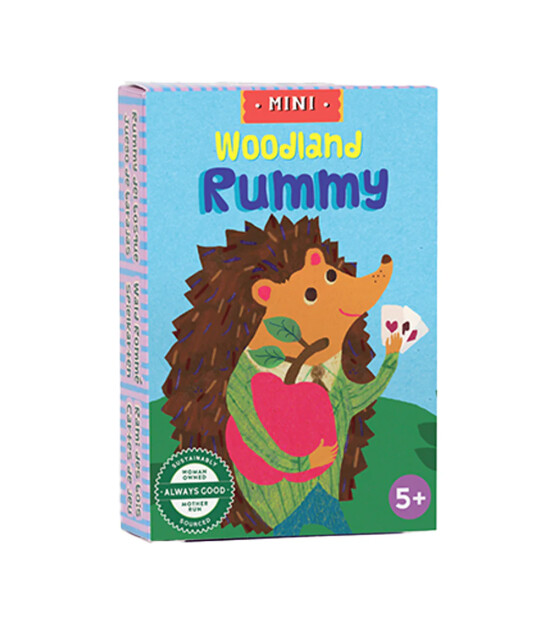 Eeboo Mini Kart Oyunu // Woodland Rummy