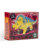 Eeboo Mini Yapboz // Triceratops (36 Par&ccedil;a)