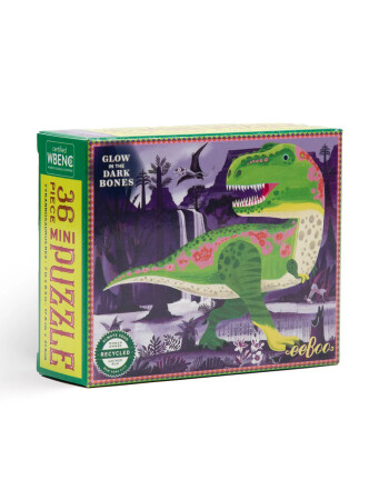 Eeboo Mini Yapboz // Trex (36 Par&ccedil;a)