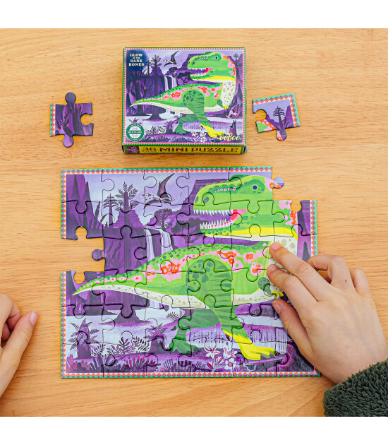 Eeboo Mini Yapboz // Stegosaurus (36 Par&ccedil;a)