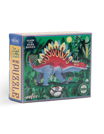Eeboo Mini Yapboz // Stegosaurus (36 Par&ccedil;a)