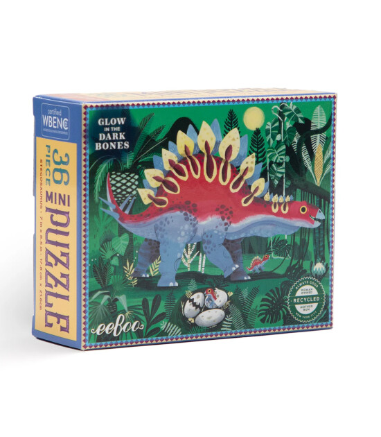 Eeboo Mini Yapboz // Stegosaurus (36 Par&ccedil;a)