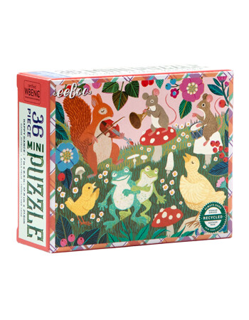 Eeboo Victoria Mini Yapboz // Happy Dance (36 Par&ccedil;a)