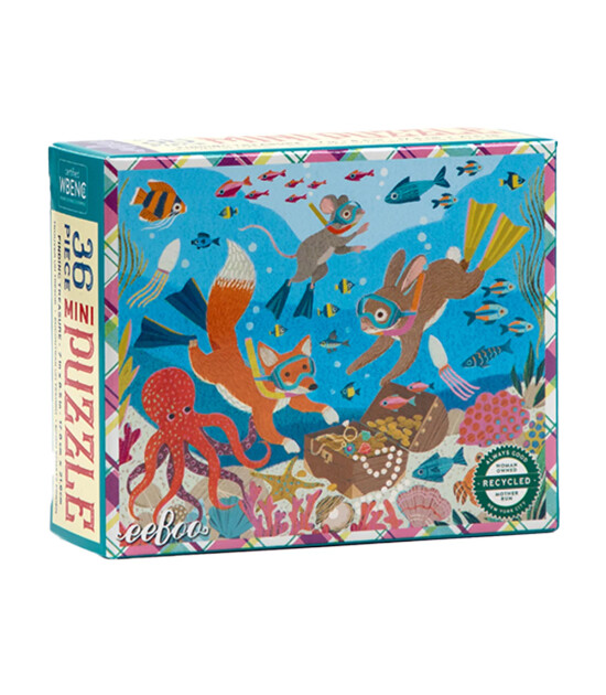 Eeboo Victoria Mini Yapboz // Finding Treasure (36 Par&ccedil;a)