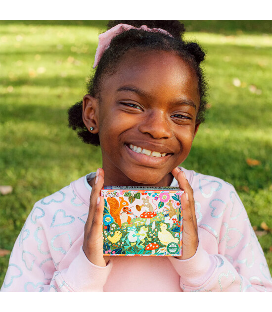 Eeboo Victoria Mini Yapboz // Moon Visit (36 Par&ccedil;a)