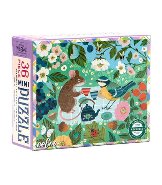 Eeboo Victoria Mini Yapboz // Tea Party (36 Par&ccedil;a)