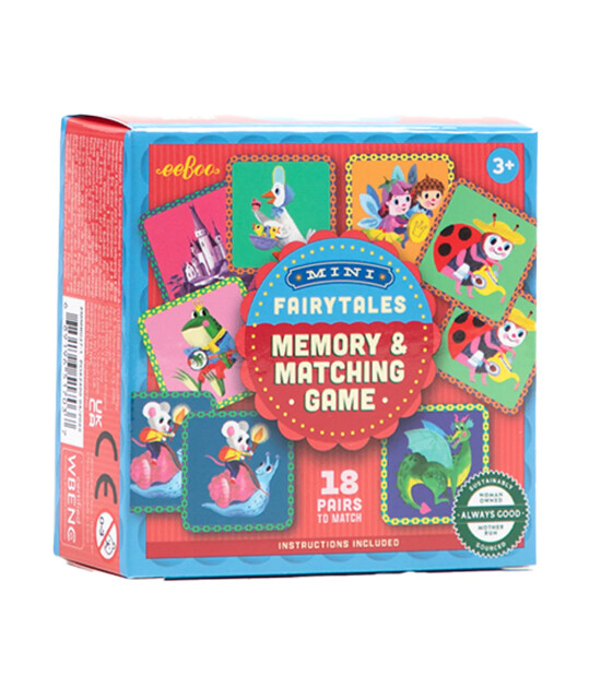 Eeboo Mini Hafıza Oyunu // Fairytales