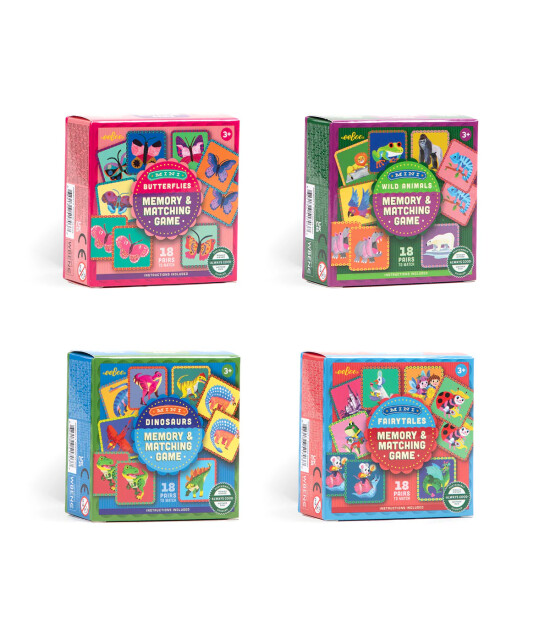 Eeboo Mini Hafıza Oyunu // Wild Animals