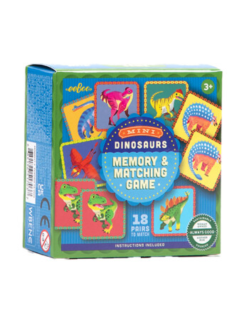 Eeboo Mini Hafıza Oyunu // Dinosaurs