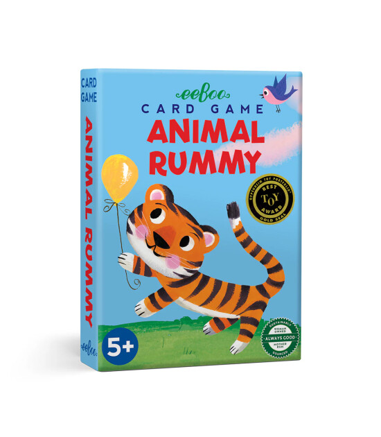 Eeboo Oyun Kartları // Animal Rummy