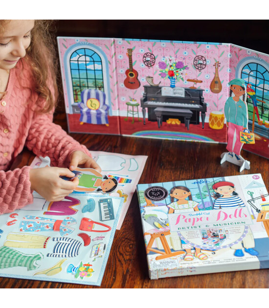 Eeboo Paper Doll Set // Musician & Artist