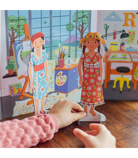 Eeboo Paper Doll Set // Musician & Artist