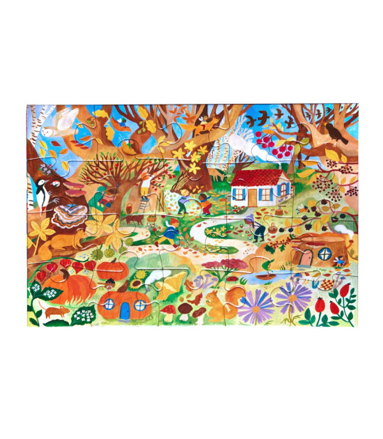 Eeboo Yapboz // Fairy Cottage (20 Par&ccedil;a)