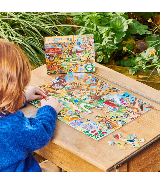 Eeboo Yapboz // Fairy Cottage (20 Par&ccedil;a)