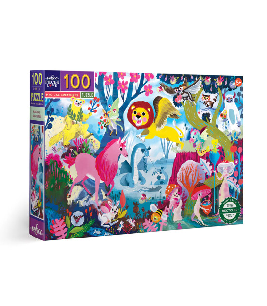 Eeboo Yapboz // Magical Creatures (100 Par&ccedil;a)