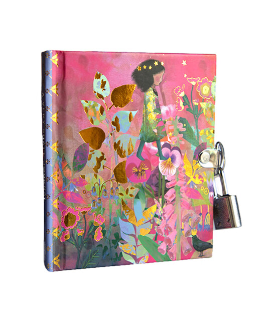 Eeboo Victoria Mini Kilitli G&uuml;nl&uuml;k // Bloom