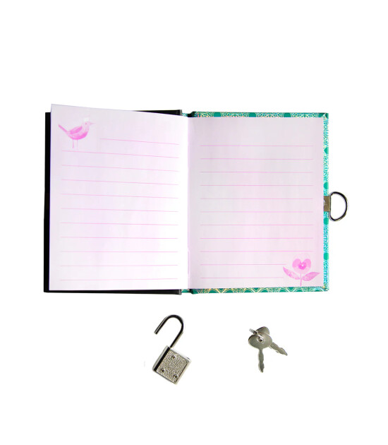 Eeboo Victoria Mini Kilitli G&uuml;nl&uuml;k // Fairytale