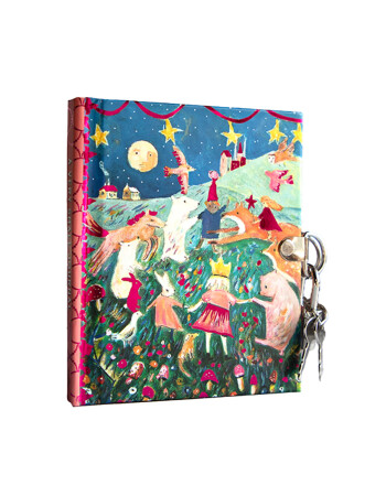 Eeboo Victoria Mini Kilitli G&uuml;nl&uuml;k // Fairytale