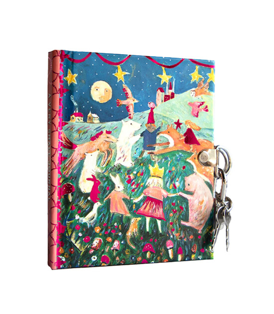 Eeboo Victoria Mini Kilitli G&uuml;nl&uuml;k // Fairytale