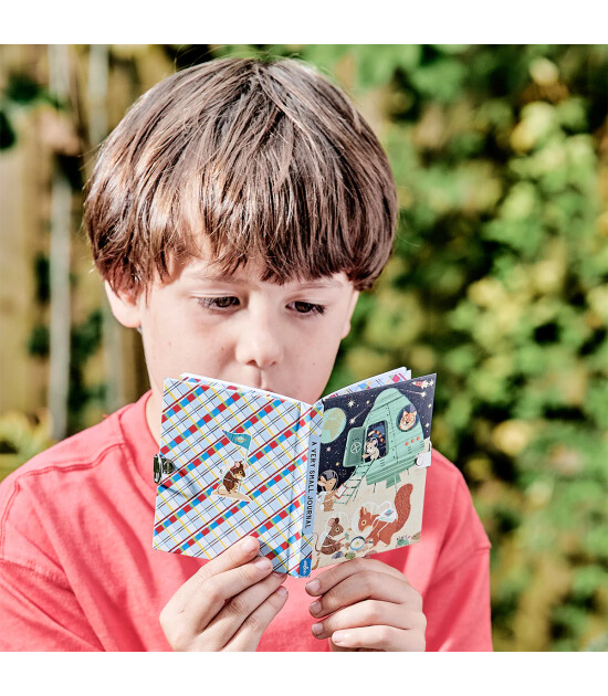 Eeboo Victoria Mini Kilitli G&uuml;nl&uuml;k // Woodland