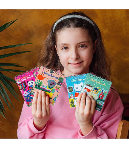 Eeboo Yumi Small Sketchbook // Panda