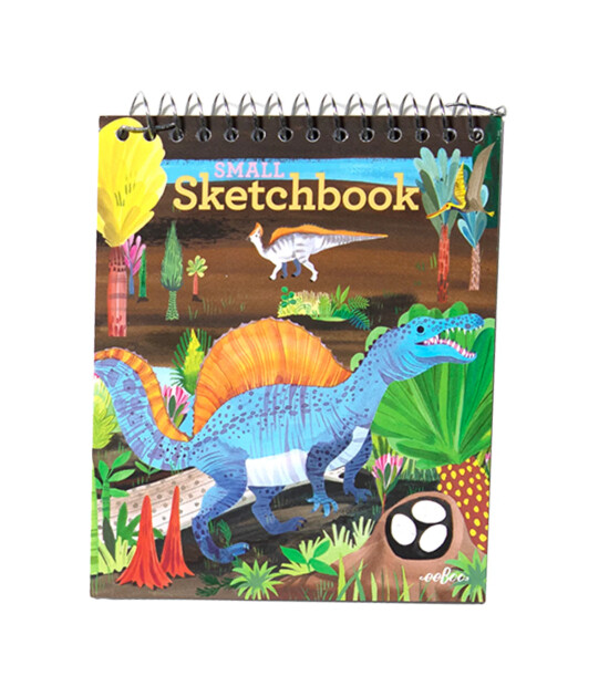 Eeboo Small Sketchbook // Dilophosaurus