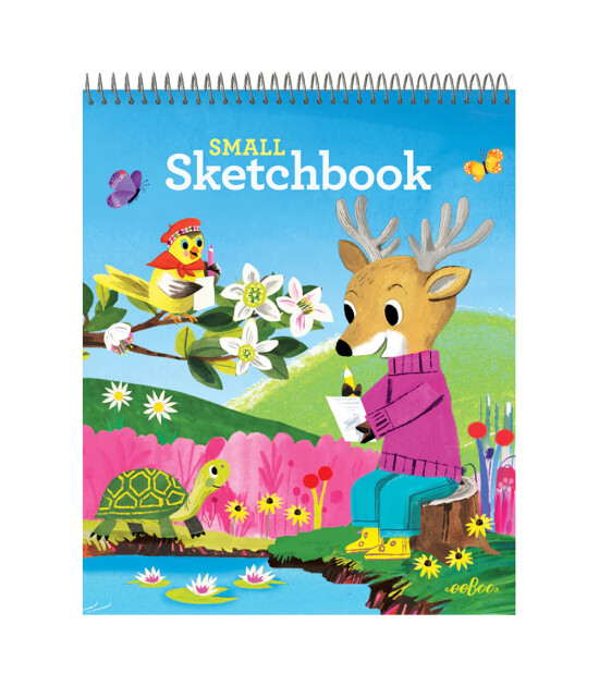Eeboo Woodland Friends Small Sketchbook // Deer