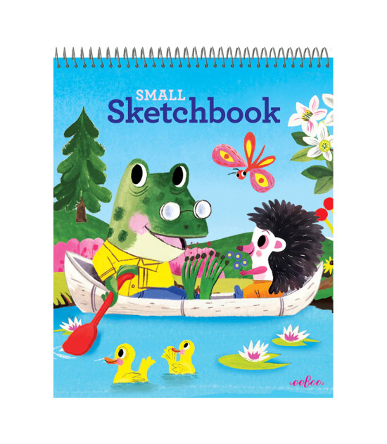 Eeboo Woodland Friends Small Sketchbook // Frog