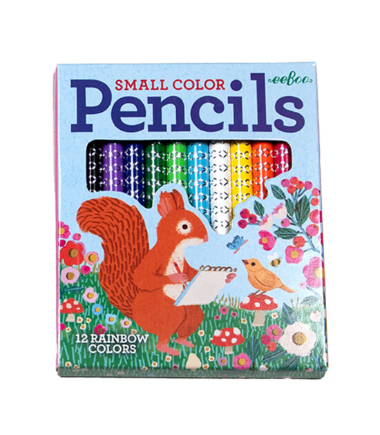 Eeboo Victoria's Garden Kuru Boya Kalemi (12 Adet) // Sketching Squirrel