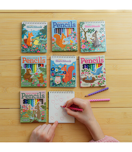 Eeboo Victoria's Garden Kuru Boya Kalemi (12 Adet) // Pair of Bears