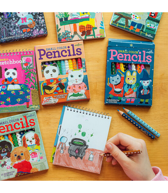 Eeboo Yumi Mini Kuru Boya Kalemi (12 Adet) // Bunny