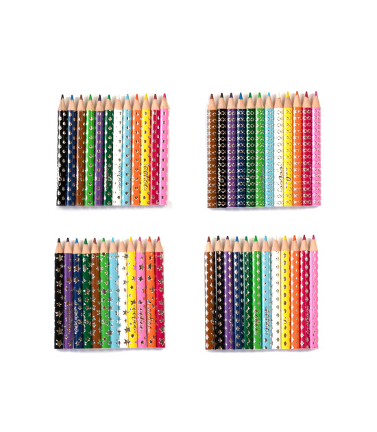 Eeboo Yumi Mini Kuru Boya Kalemi (12 Adet) // Bunny