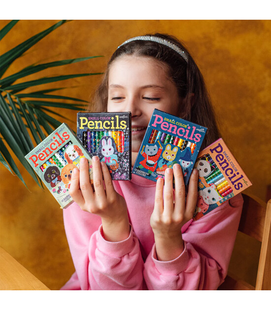 Eeboo Yumi Mini Kuru Boya Kalemi (12 Adet) // Dog