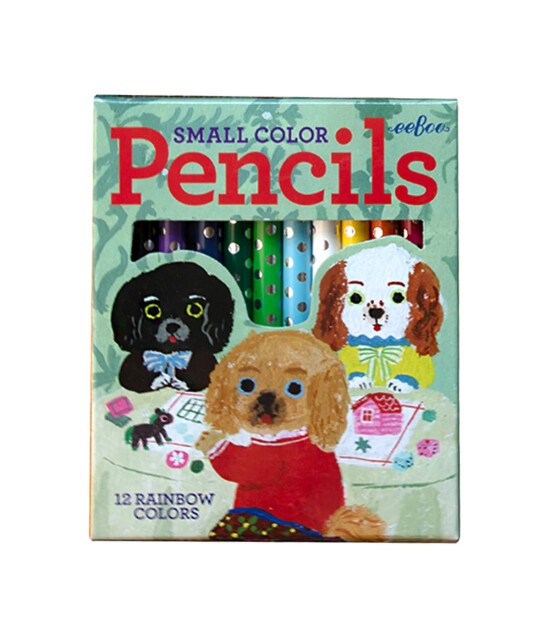 Eeboo Yumi Mini Kuru Boya Kalemi (12 Adet) // Dog