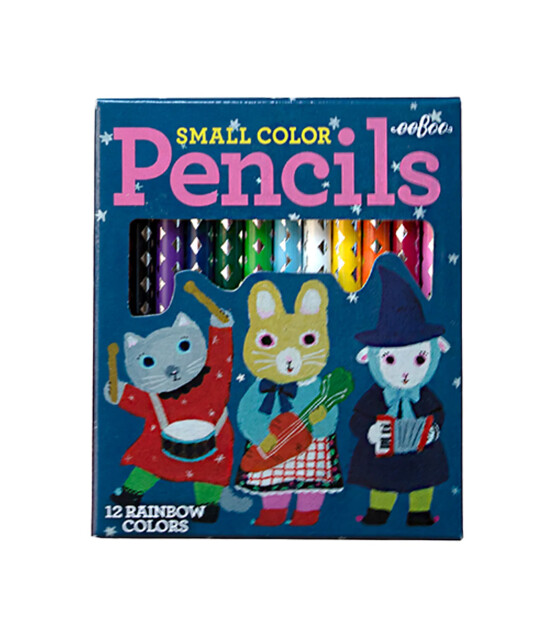 Eeboo Yumi Mini Kuru Boya Kalemi (12 Adet) // Cat