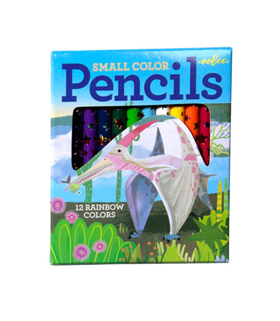 Eeboo Mini Kuru Boya Kalemi (12 Adet) // Dilophosaurus