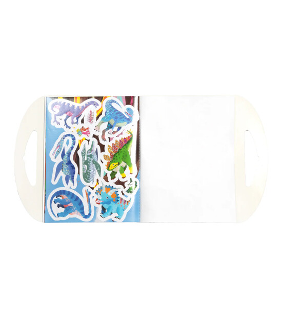 Eeboo Shiny Sticker Kitabı // Dinosaurs