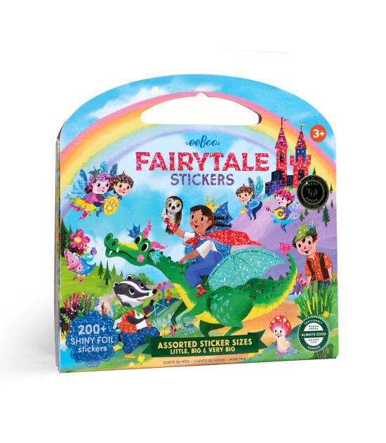 Eeboo Shiny Sticker Kitabı // Fairytale