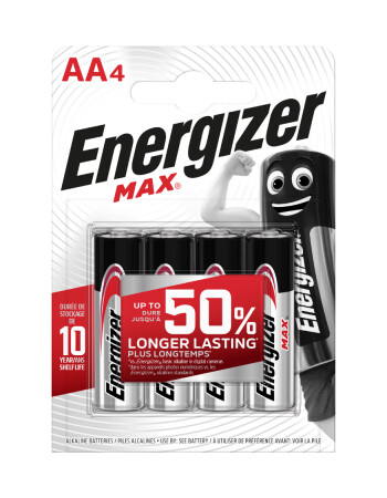 Energizer Max AA Alkali Kalem Pil (4 Adet)