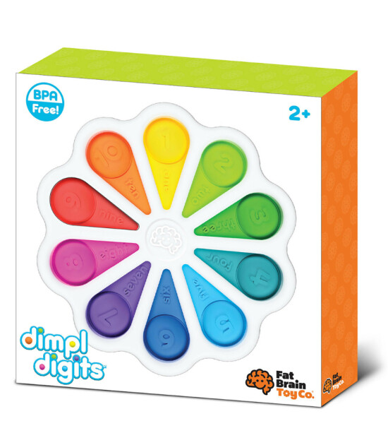 Fat Brain Toys Dimpl Rakamlı Duyu Düğmeleri