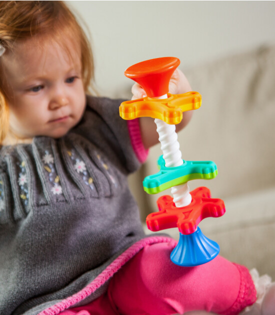 Fat Brain Toys Mini Renkli D&ouml;nen &Ccedil;arklar