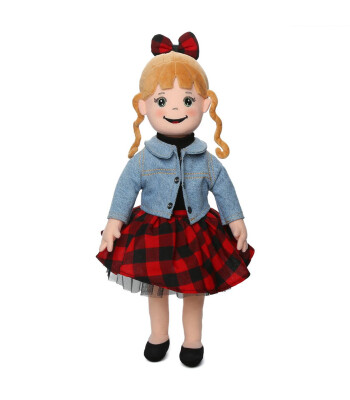 Fatoş Bez Bebek // Kot Montlu Melisa