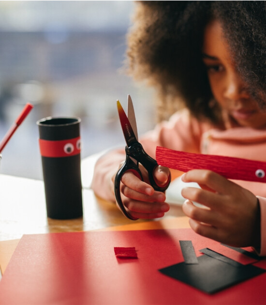 Fiskars Big Kids Makas (15 cm) // Degrade Kırmızı
