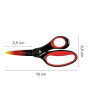 Fiskars Big Kids Makas (15 cm) // Degrade Kırmızı