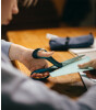 Fiskars Grad Teen Spray Makas (20 cm) - Solak // Siyah Mavi Benekli